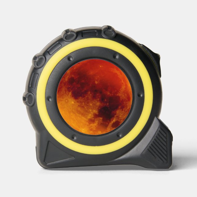Super Blue Blood Moon Maßband (Vorderseite)