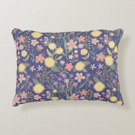 Super Blütenkissen Romantische weiche Pastellblüte Dekokissen