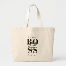 Super Boss Ever Tote Beutel Geschenk für den beste