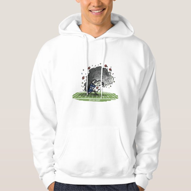 Super Bowl Oder Bust Herren Hoodie - Epischer Fußb (Vorderseite)