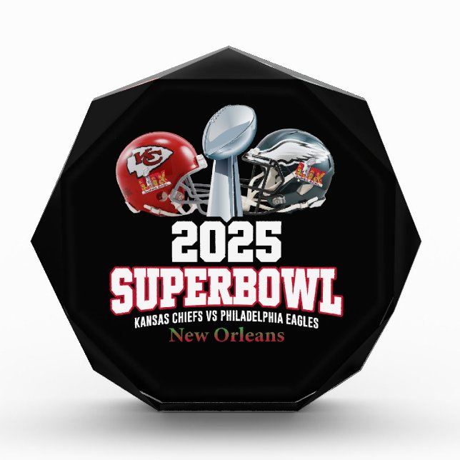 Super Bowl Showdown 2025 Fotoblock (Vorderseite)