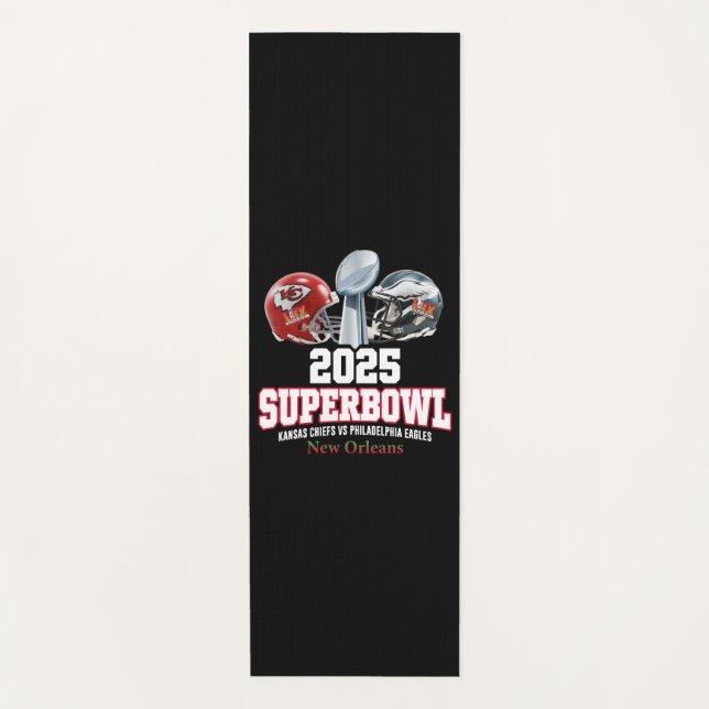 Super Bowl Showdown 2025 Yogamatte (Vorderseite)