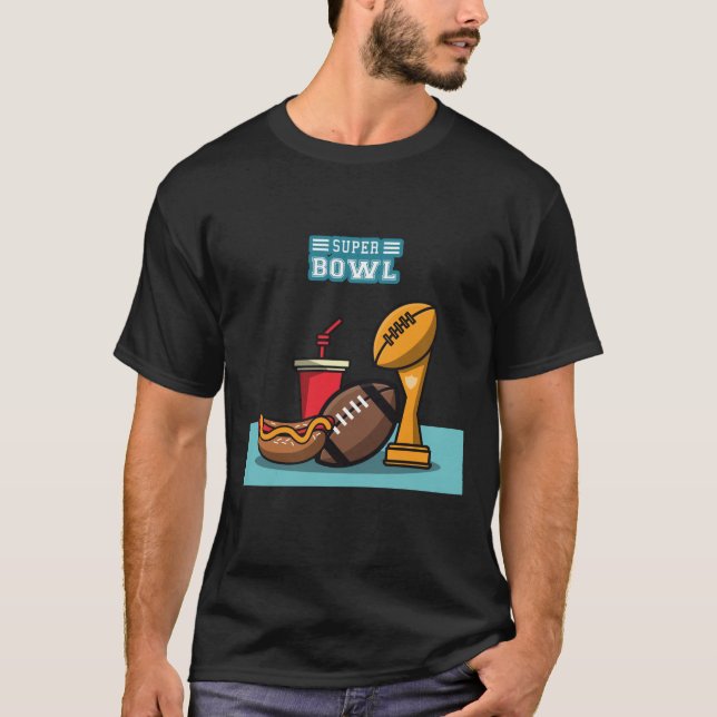 Super Bowl T - Shirt (Vorderseite)