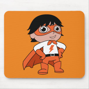Super Boy Action Held Mousepad