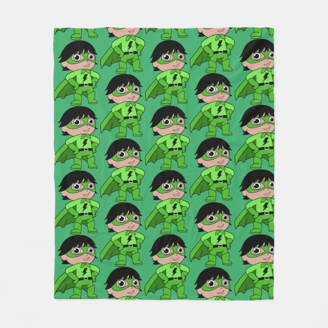 Super Boy Action Hero Fleecedecke (Vorderseite)