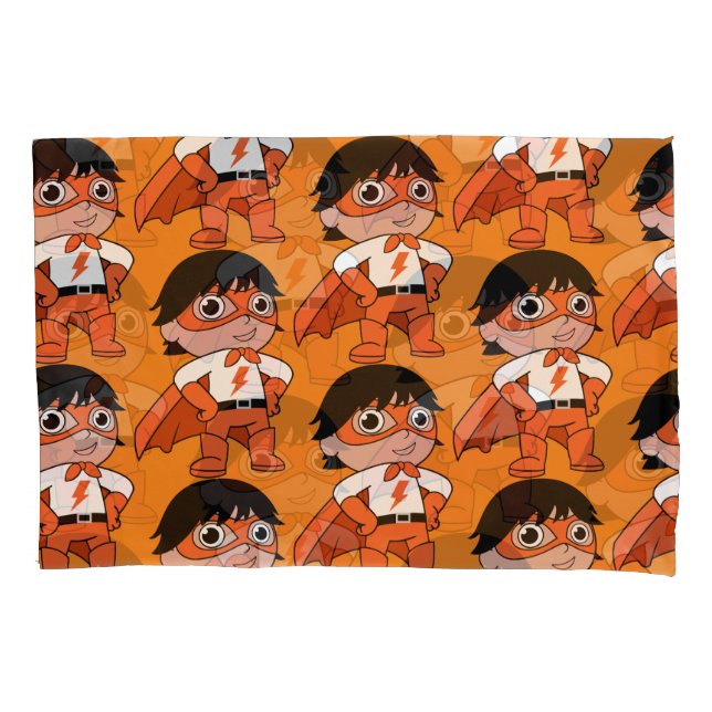 Super Boy Action Hero Kissenbezug (Vorderseite)