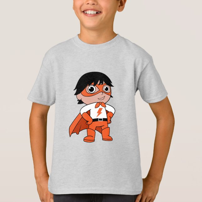 Super Boy Action Hero T-Shirt (Vorderseite)