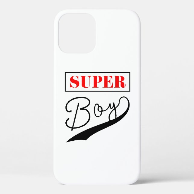 Super Boy Case-Mate iPhone Hülle (Rückseite)