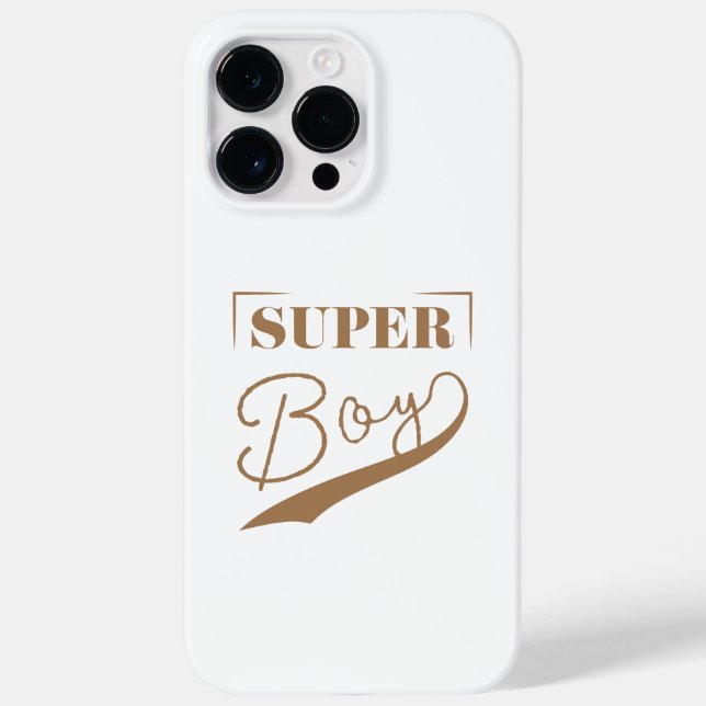 Super Boy Case-Mate iPhone Hülle (Rückseite)