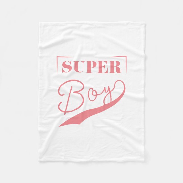 Super Boy Fleecedecke (Vorderseite)