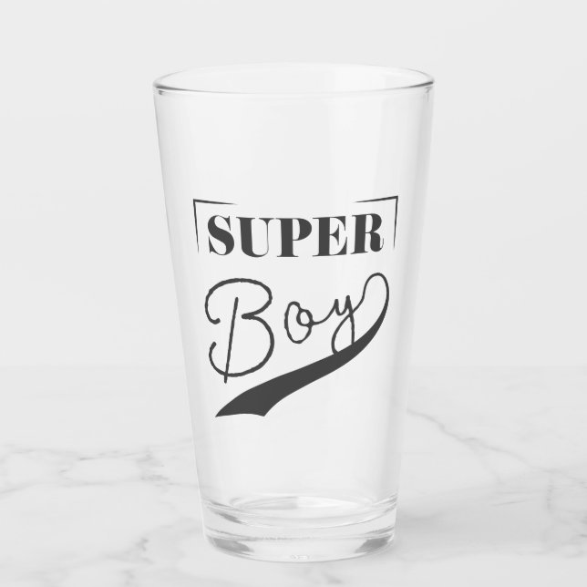 Super Boy Glas (Vorderseite)