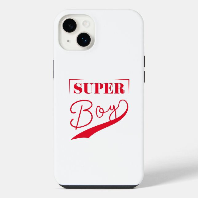Super Boy iPhone Hülle (Rückseite)