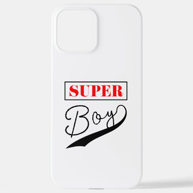 Super Boy iPhone Hülle (Rückseite)
