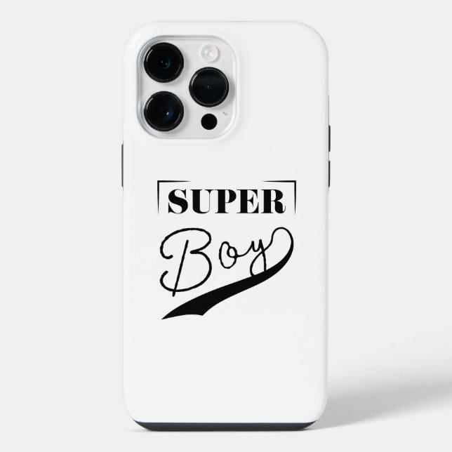 Super Boy iPhone Hülle (Rückseite)
