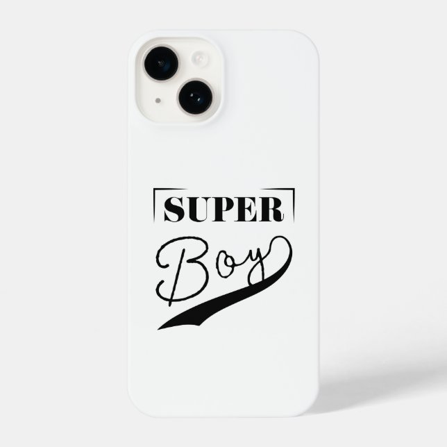 Super Boy iPhone Hülle (Rückseite)