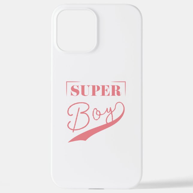 Super Boy iPhone Hülle (Rückseite)