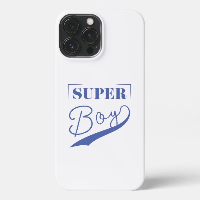 Super Boy iPhone Hülle (Rückseite)