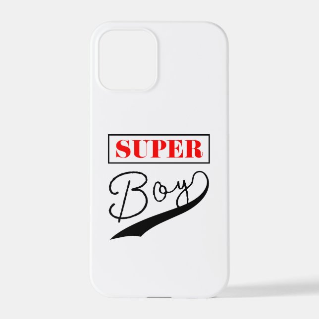 Super Boy iPhone Hülle (Rückseite)