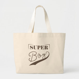 Super Boy Jumbo Stoffbeutel