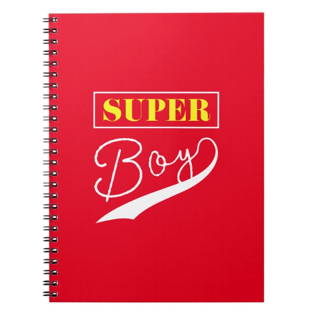 Super Boy Notizblock (Vorderseite)