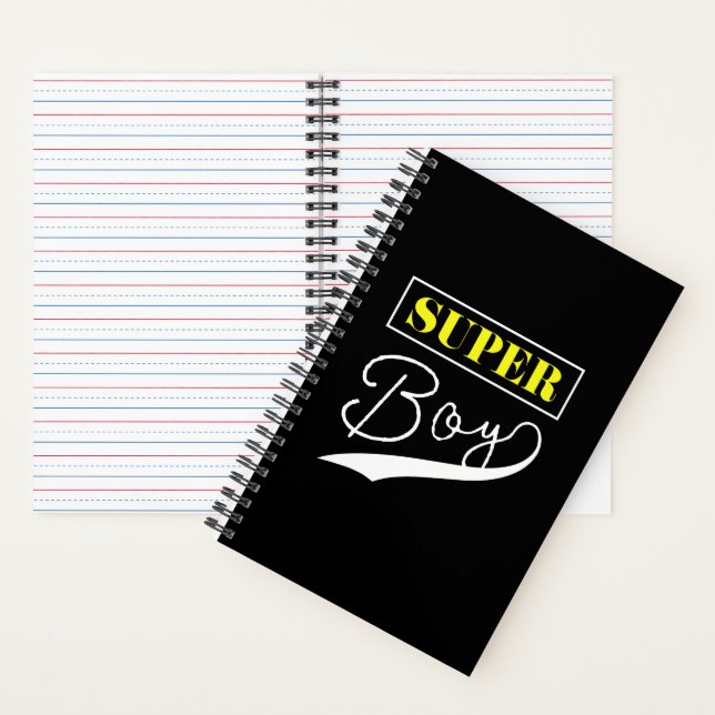 Super Boy Notizbuch (Innen)