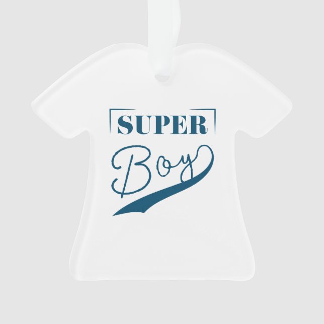Super Boy Ornament (Vorderseite)