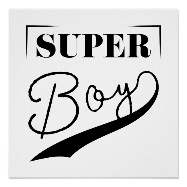 Super Boy Poster (Vorderseite)