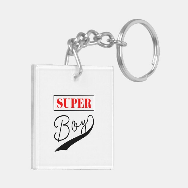 Super Boy Schlüsselanhänger (Rückseite links)