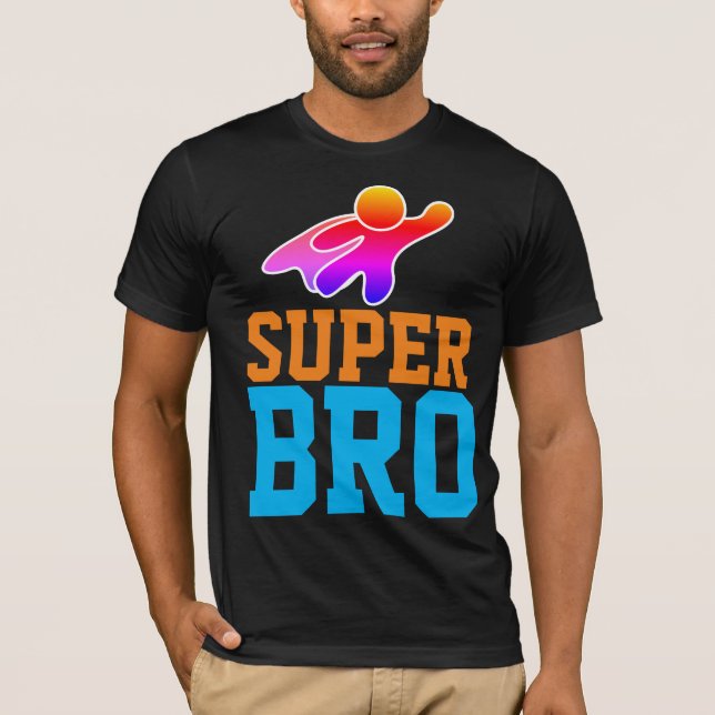 SUPER BROTHER SUPERHERO T - Shirt (Vorderseite)