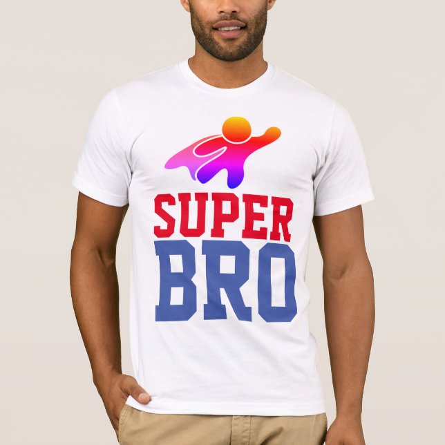 SUPER BROTHER SUPERHERO T - Shirt (Vorderseite)