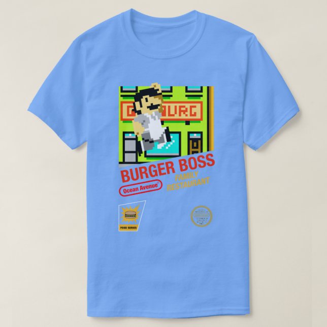 Super Burger Boss T-Shirt (Design vorne)