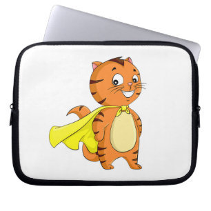 Super Cat Cartoon Laptopschutzhülle