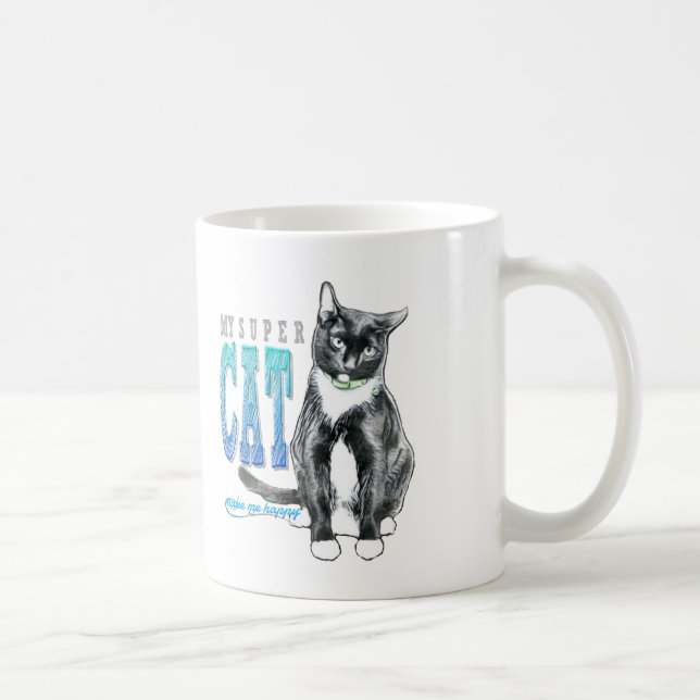 Super Cat Kaffeetasse (Rechts)