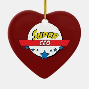Super-CEO, #CEO Keramik Ornament