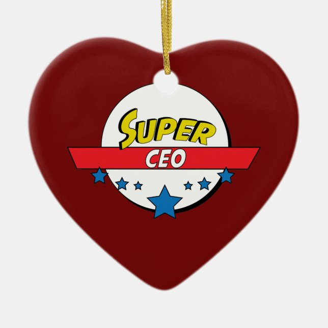 Super-CEO, #CEO Keramik Ornament (Vorne)