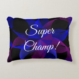 Super Champ Geometric Accent Pillow Dekokissen
