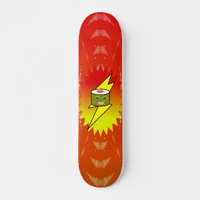 Super Charged Sushi - Skateboard (Vorne)