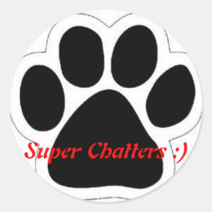 Super Chatter :) Aufkleber