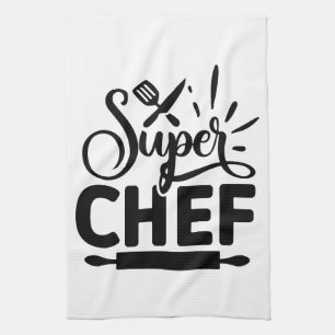 Super Chef Küchenschürze mit Werkzeugen Geschirrtuch