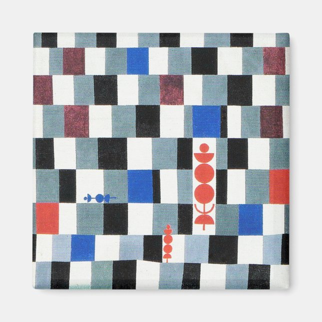 Super Chess, Paul Klee Magnet (Vorne)