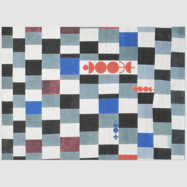Super Chess, Paul Klee Seidenpapier (Vorderseite)
