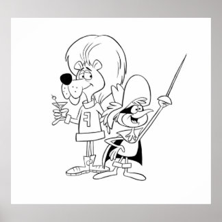 Super Chicken Fred Poster