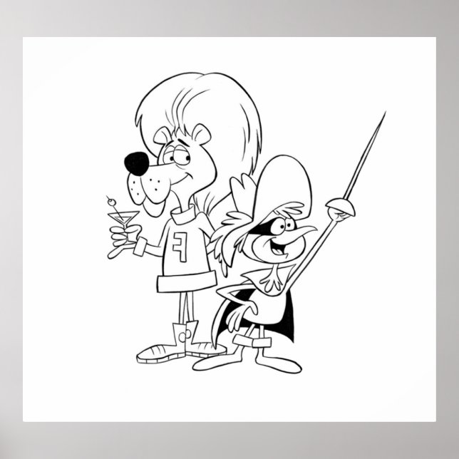 Super Chicken Fred Poster (Vorne)