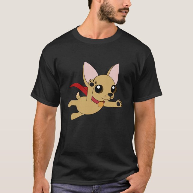 Super Chihuahua T-Shirt (Vorderseite)