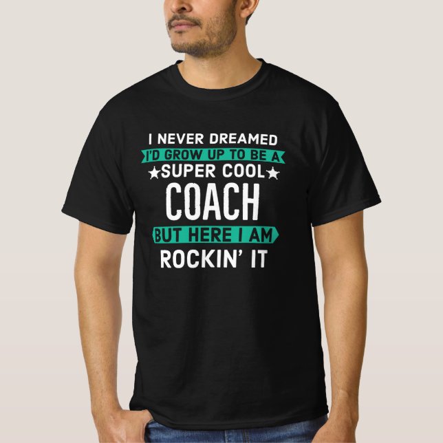 Super Coach T-Shirt (Vorderseite)