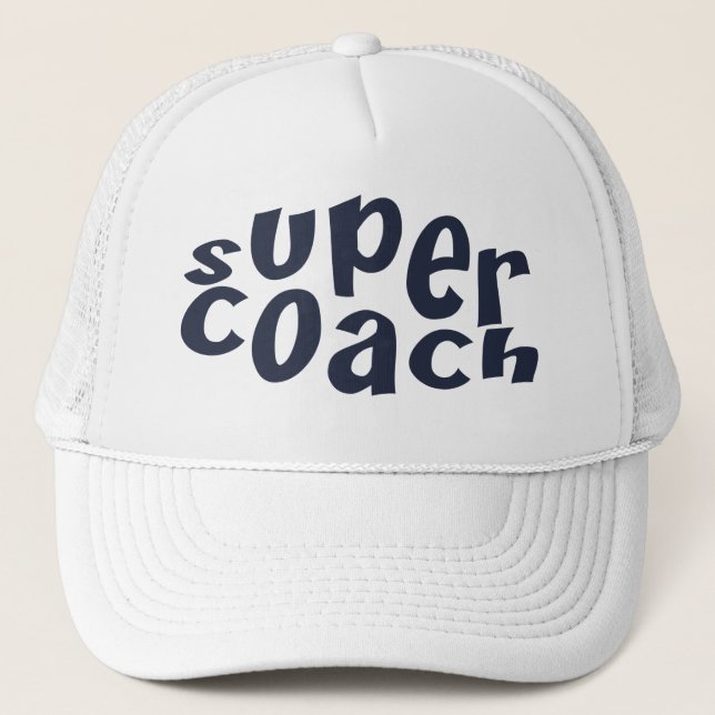 Super Coach Truckerkappe (Vorderseite)