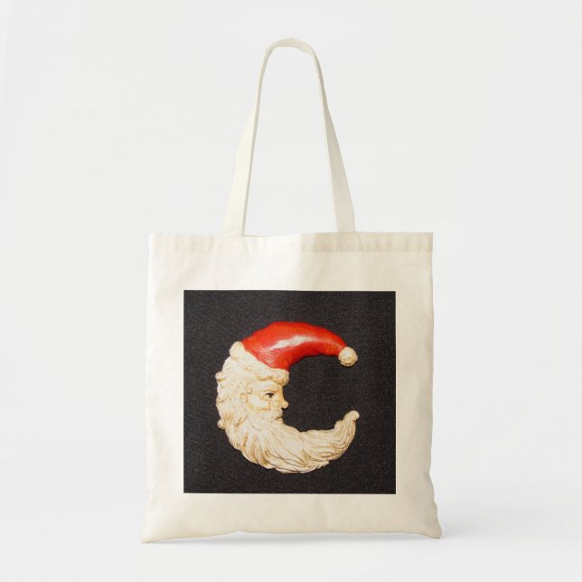 Super Cool Classic Round Santa Claus Tote Bag Tragetasche (Vorne)