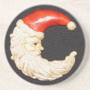 Super Cool Classic Round Santa Claus Untersetzer