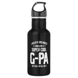 Super Cool G-Pa   Großvatergeschenk Edelstahlflasche