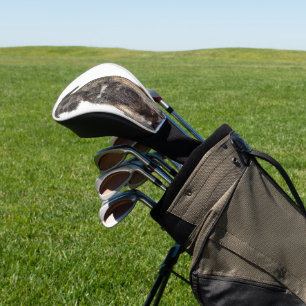 Super Cool Irish Wolfhound Dog Golf Headcover